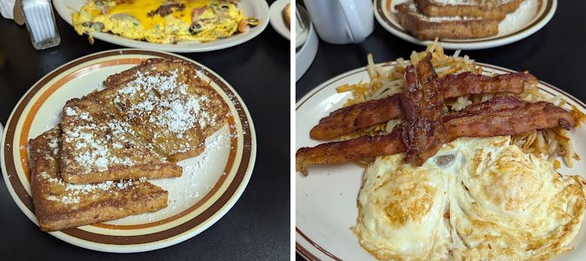 Aunt Ginny's Cafe Menu