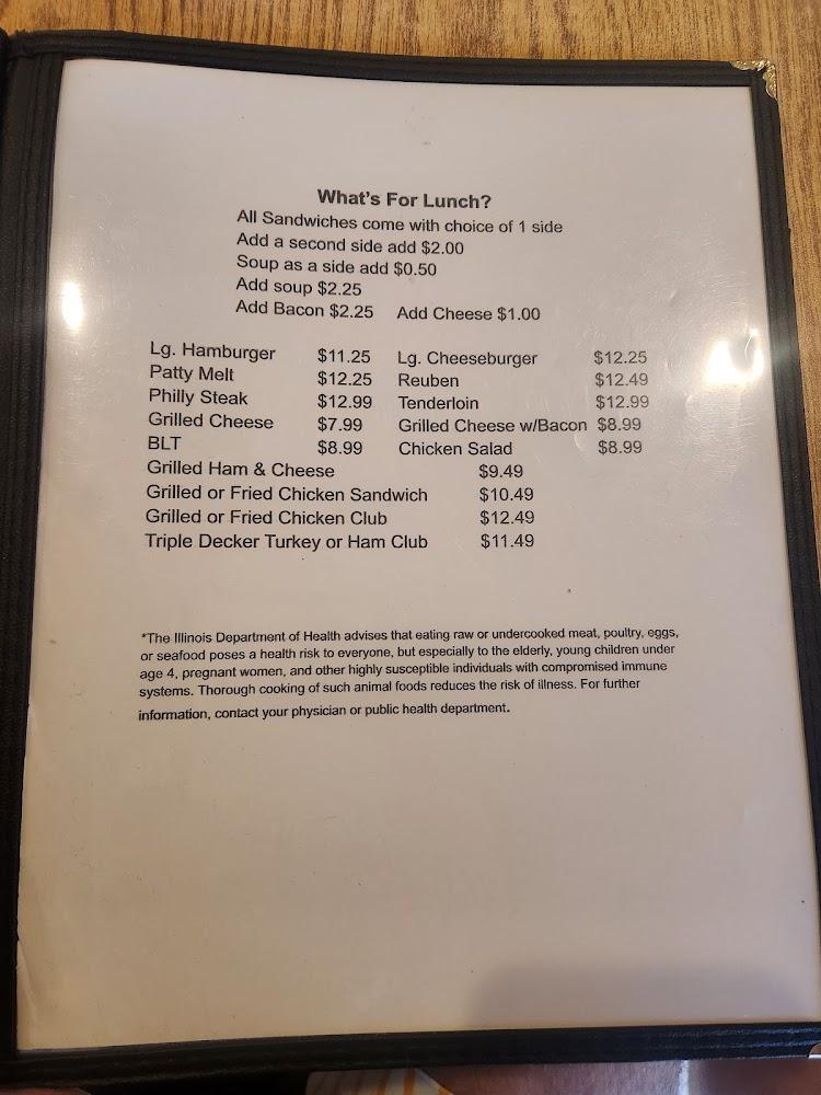 Aunt Ginny's Cafe Menu image 3
